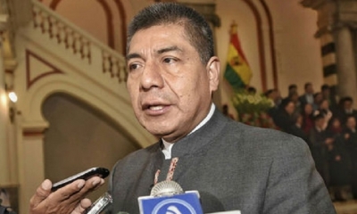 Canciller Huanacuni/Foto. RRSS