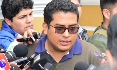 Elmar Callejas, diputado del MAS/Foto. RRSS