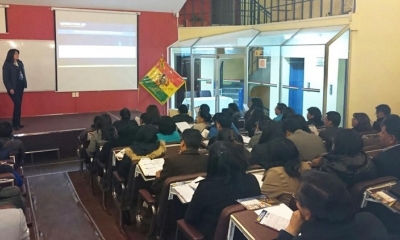 Las capacitaciones del SIN en la La Paz I  /Foto. SIN