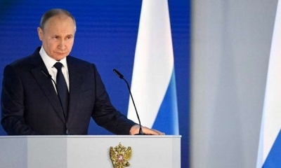 El presidente de Rusia, Vladimir Putin