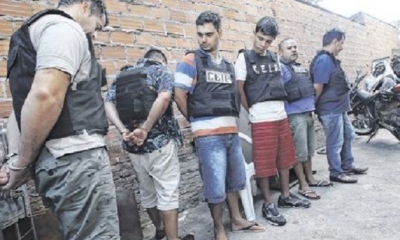 Un paraguayo era el líder/Foto. RRSS