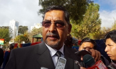 Héctor Hinojosa, ministro de Trabajo. Foto: ANF