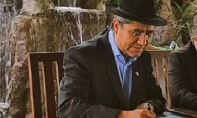 Diego Pary, canciller de Bolivia/Foto. RRSS