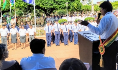 Evo Morales en Riberalta/Foto. RRSS