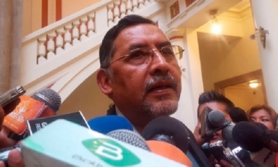 Héctor Hinojosa, ministro de Trabajo. Foto: ANF