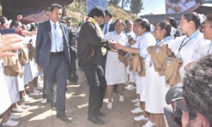 Comenzó la construcción del Hospital Gastroenterológico de La Paz. Foto: ABI	