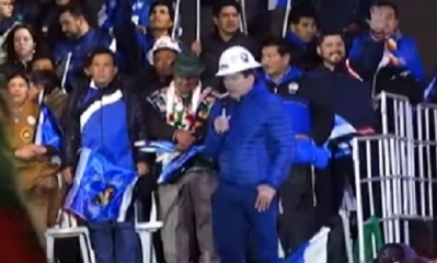 Rolando Borda en el Cambódromo/Foto. Captura de pantalla 