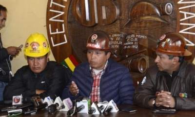Juan Carlos Huarachi, secretario ejecutivo de la COB. Foto: Internet