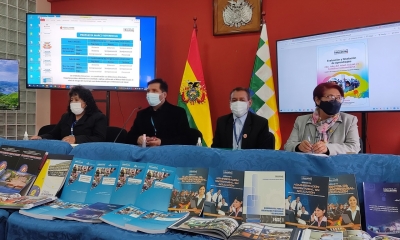 Conferencia de prensa Ministro de Educación, Adrián Quelca | Ministerio Educación 