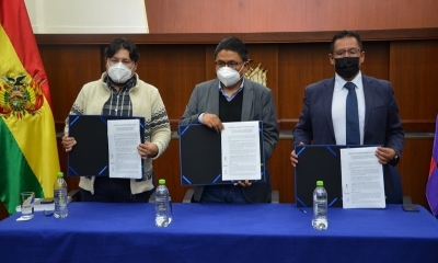 El Ministerio de Justicia y Transparencia Institucional, el Consejo de la Magistratura y la Agencia de Gobierno Electrónico y Tecnologías