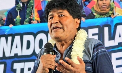 El expresidente Evo Morales. Foto de archivo: @evoespueblo.