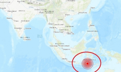 El temblor se registró a una profundidad de 61,1 kilómetros/Foto. RRSS