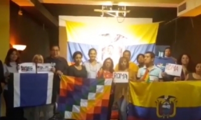 El apoyo a Morales es evidente/Foto. Captura de pantalla