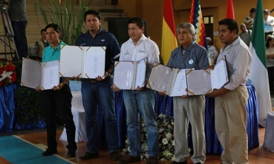 Firmaron memorándum para producir etanol. Foto: YPFB (Prensa)