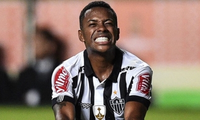 El brasileño Robinho, con la camiseta del Atlético Mineiro.
