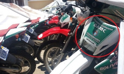 Los vehículos siguen el mismo patrón que las mochilas/Foto. RRSS