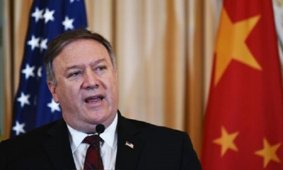 Mike Pompeo, secretario de Estado de EE.UU. | Fuente: AFP | Fotógrafo: MANDEL NGAN