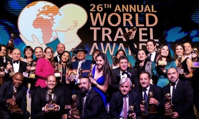 Galardonados de los World Travel Awards 2019 en La Paz. | EFE
