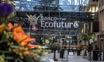 El frente de las torres Ecofuturo en la ciudad de La Paz. Foto: Ecofuturo