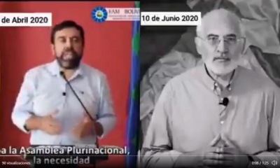 Foto de video comparativo que realiza Álvaro Ruiz