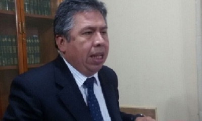 Luis Larrea, presidente del Colegio Médico de La Paz/Foto. RRSS