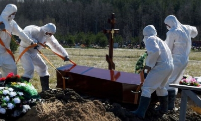 Moscú, que prolongó el confinamiento de su población hasta el 31 de mayo, sigue siendo el foco principal de la epidemia en Rusia. | Fuente: AFP