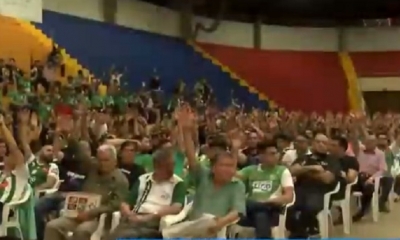 La asamblea así lo decidió/Foto. Captura de pantalla