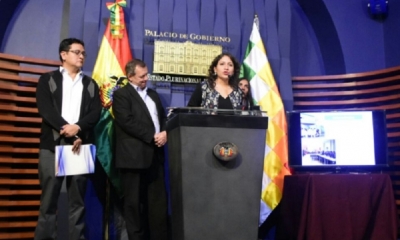Ministra Ariana Campero/Foto. RRSS