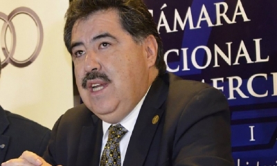 Presidente de la Cámara Nacional de Comercio, Marco Antonio Salinas/Foto. RRSS