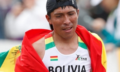 El boliviano Garibay retará a africanos de buen nivel en el Maratón de la Ciudad de México./ EFE