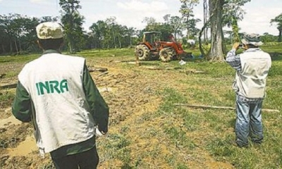 Continúa el conflicto por tierras en Santa Cruz. Foto de archivo: INRA.