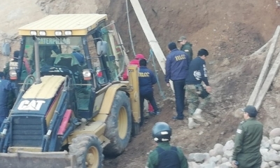 Los obreros aún no fueron identificados/Foto. RRSS