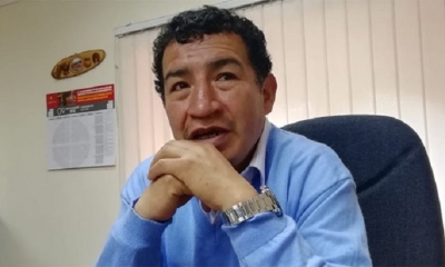 El diputado del MAS, Víctor Borda