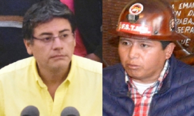 Jerjes Justiniano y Juan Carlos Huarachi/Foto. Kandire 