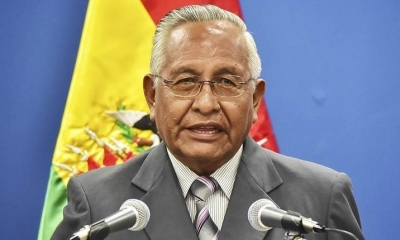 El ministro Víctor Hugo Cárdenas. | APG