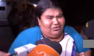 La mujer se encontraba en una chichería cuando sucedió el crimen/Foto. Captura de pantalla 