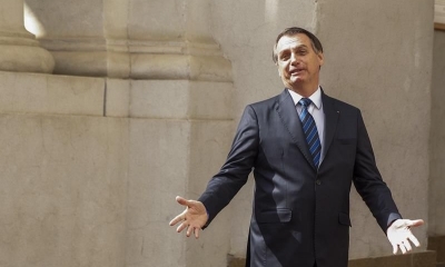 El presidente de Brasil, Jair Bolsonaro,