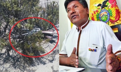 Gobernador de Oruro  Víctor Hugo Vásquez/Foto. RRSS