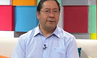 Luis Arce Catacora, ministro de Economía/Foto. Captura de ´pantalla