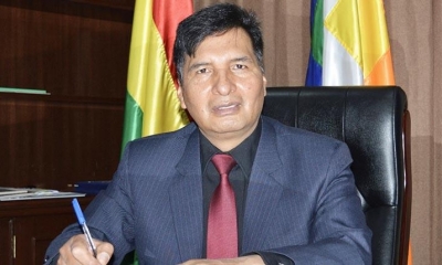 El ministro de Educación, Adrián Quelca