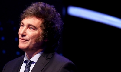 Javier Milei, candidato presidencial de la ultraderecha en Argentina.