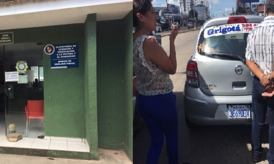 Detención de una persona que se hacía pasar como funcionario de YPFB. Foto: Kandire
