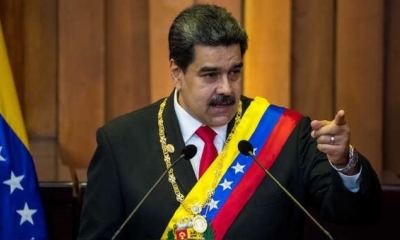El presidente de Venezuela se pronunció luego que Juan Guaidó jurara como presidente encargado de Venezuela. 