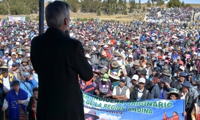 El vicepresidente del Estado Plurinacional de Bolivia, Álvaro García Linera 