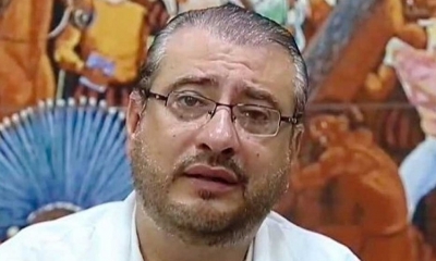 El presidente del Comité Cívico Pro Santa Cruz, Rómulo Calvo. CCPSC