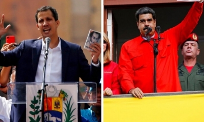 Juan Guaidó y Nicolás Maduro hablaron en paralelo, como mandatarios de Venezuela. | Agencias