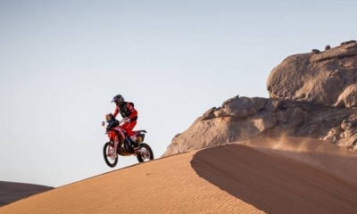 El español Joan Barreda se impuso hoy en la segunda etapa del Dakar. | Dakar