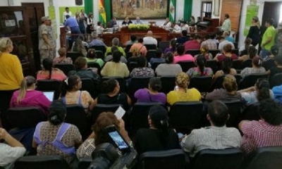 El Concejo Municipal de Santa Cruz de la Sierra en plena sesión. Foto: El Deber