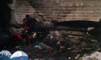 La familia lo perdió todo/Foto. RRSS