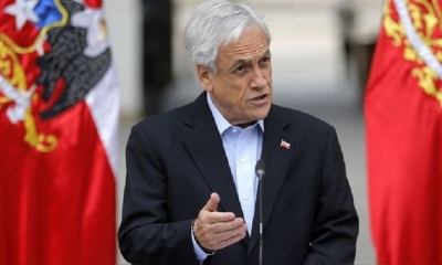El presidente de Chile, Sebastián Piñera, durante un evento público. | Fuente: AFP